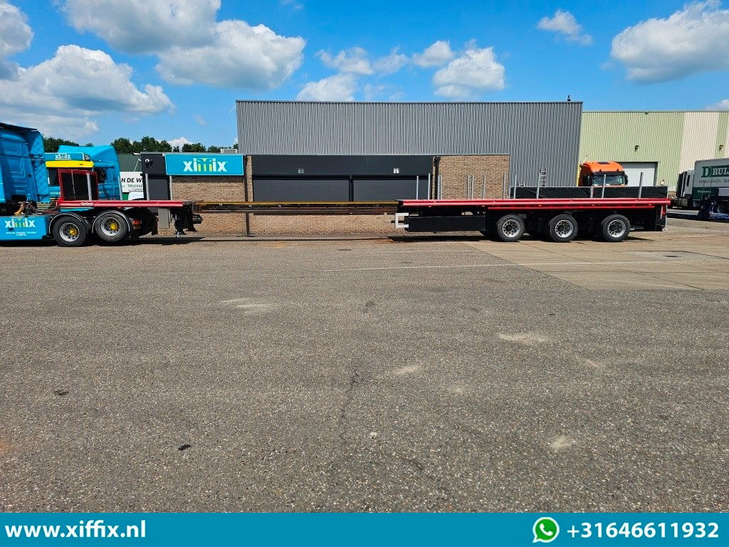 Flaktrailer Nooteboom 3-ass. Vlakke dubbel 2x uitschuifbare oplegger / 3x gestuurd: bild 14