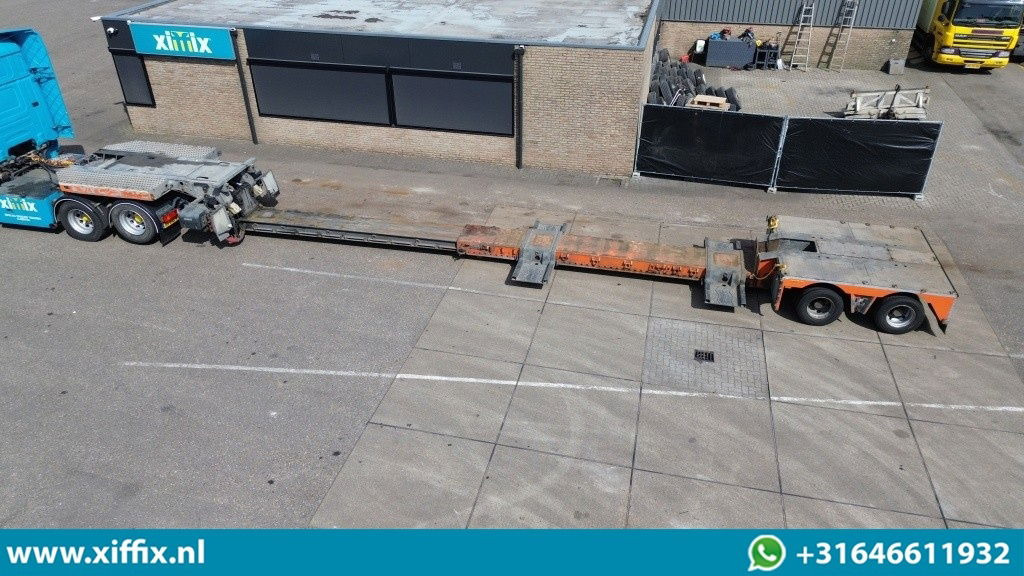 RECKER 2-ass. Uitschuifbare dieplader met afneembare zwanenhals / 2x gestuurd - Låg lastare semitrailer: bild 2 RECKER 2-ass. Uitschuifbare dieplader met afneembare zwanenhals / 2x gestuurd - Låg lastare semitrailer: bild 2