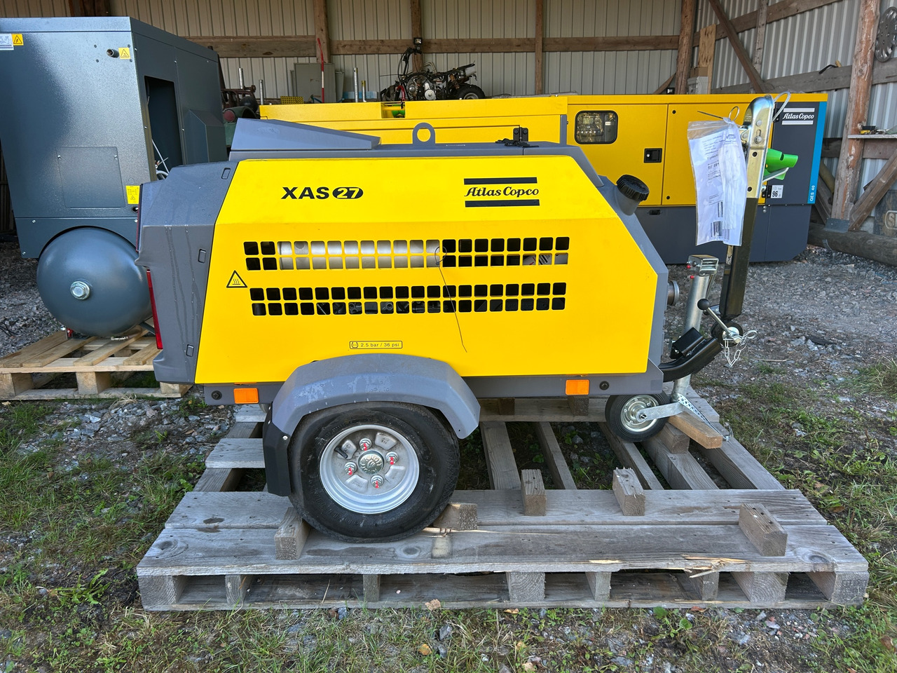 Atlas Copco XAS 27 - Luftkompressor: bild 1 Atlas Copco XAS 27 - Luftkompressor: bild 1