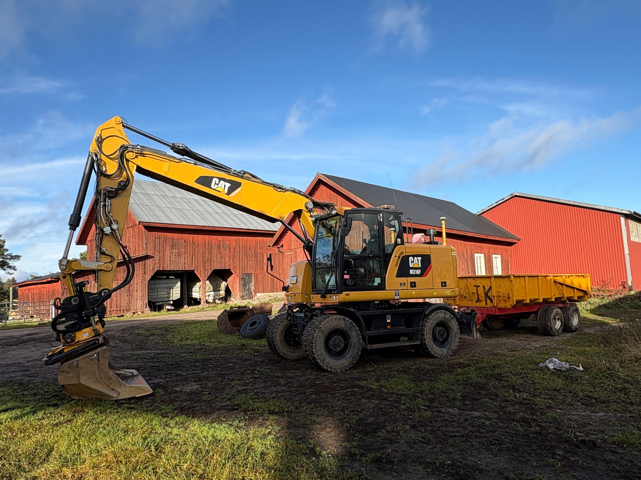 CAT M316F - Grävmaskin: bild 1 CAT M316F - Grävmaskin: bild 1