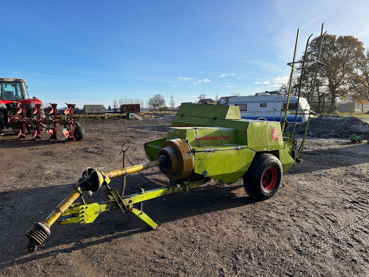 Claas Markant 50 - Rundbalspress: bild 1 Claas Markant 50 - Rundbalspress: bild 1