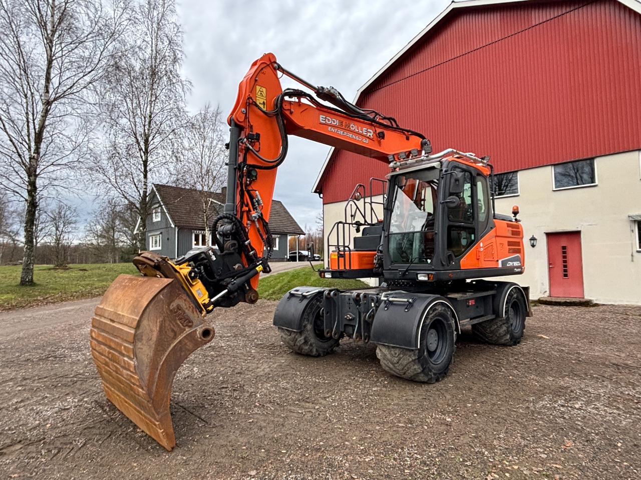 Doosan DX160W-5 - Grävmaskin: bild 1 Doosan DX160W-5 - Grävmaskin: bild 1