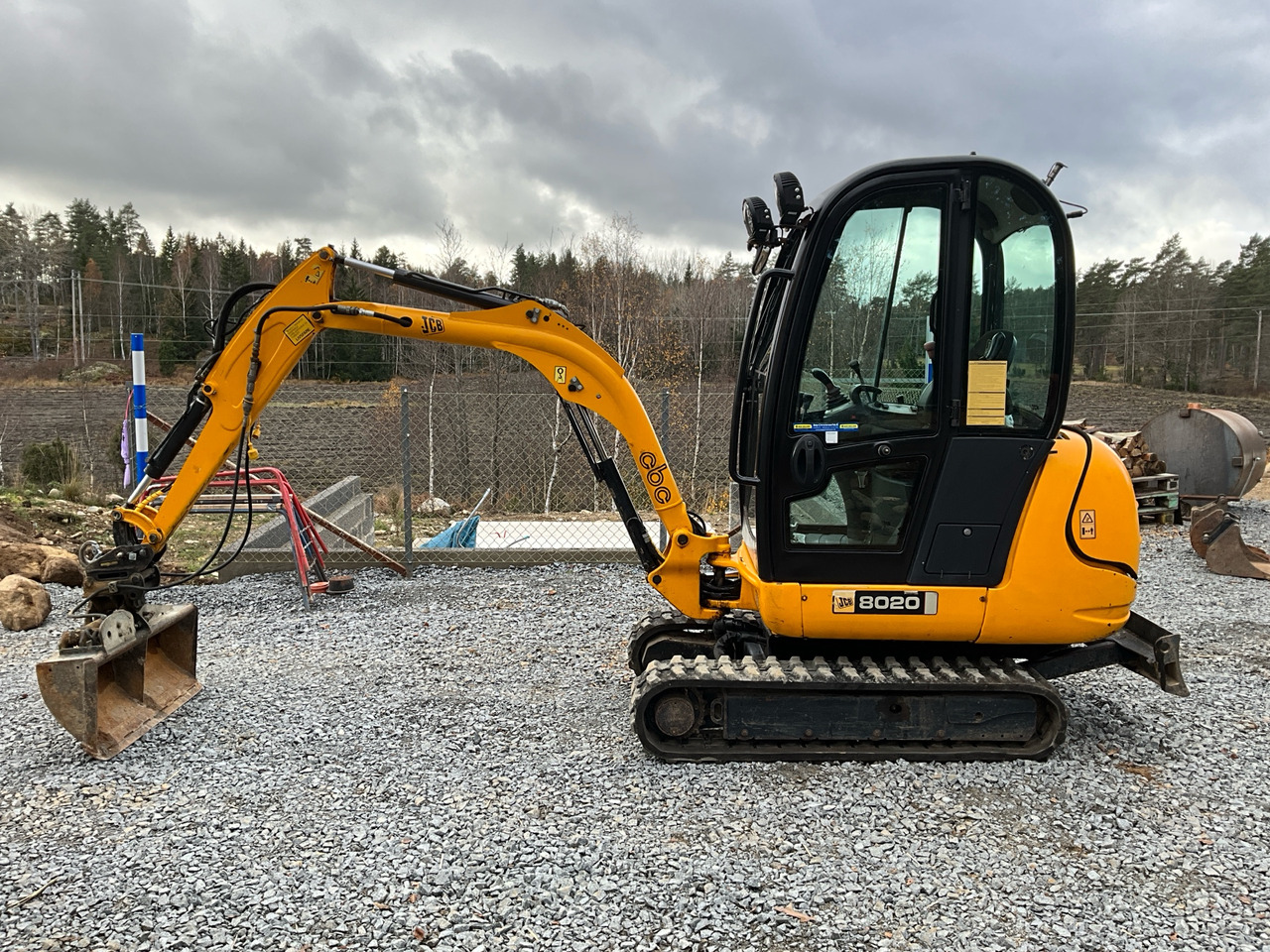 JCB 8020 - Grävmaskin: bild 1 JCB 8020 - Grävmaskin: bild 1