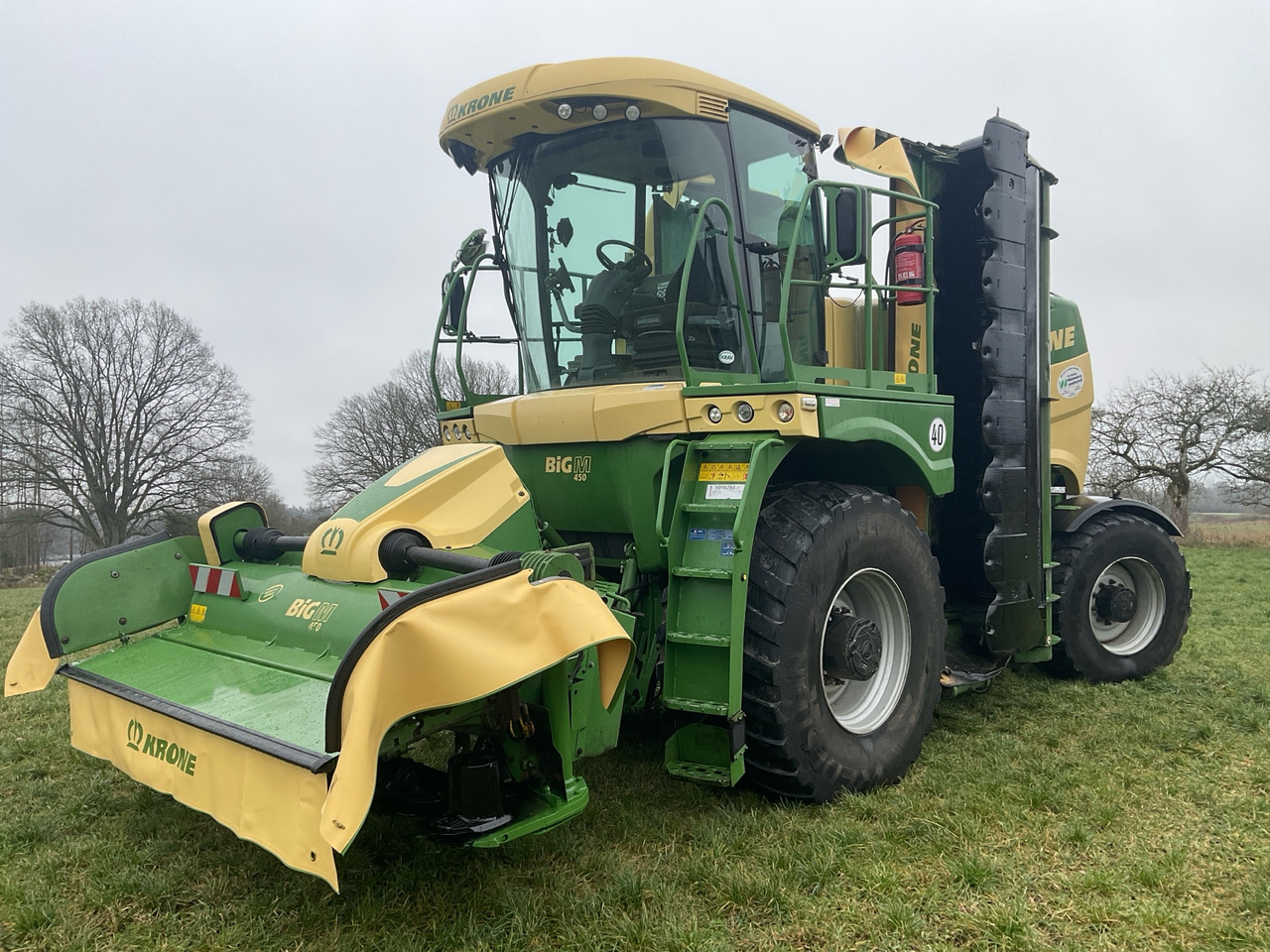 Krone Big M - Slagklippare/ Slagslåtter: bild 1 Krone Big M - Slagklippare/ Slagslåtter: bild 1