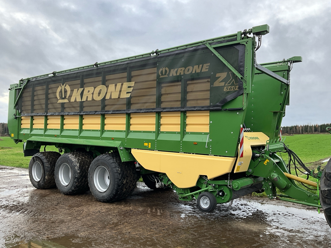 Krone ZX 560 GD - Ensilagevagn: bild 1 Krone ZX 560 GD - Ensilagevagn: bild 1