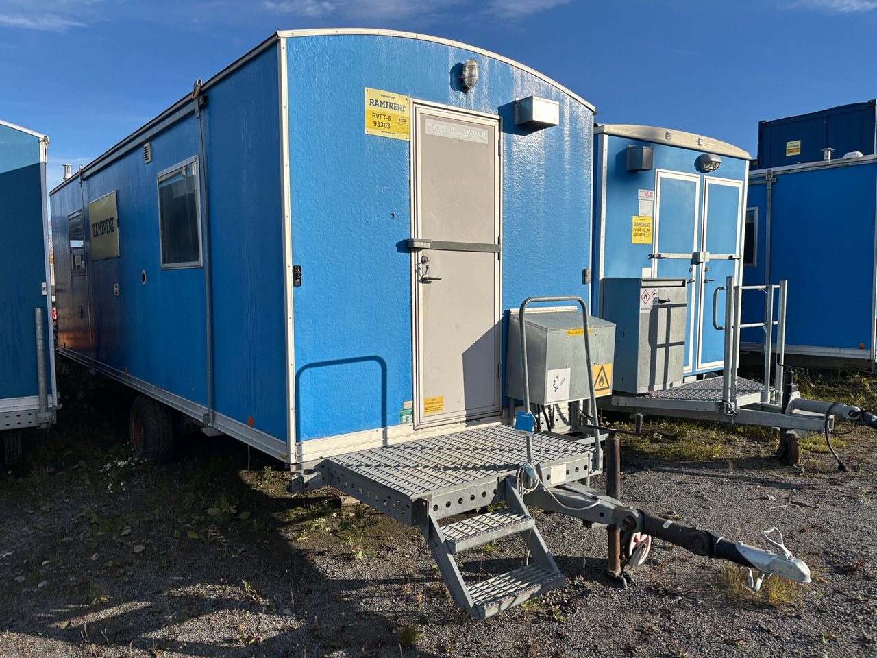 Norrlandsvagnar OMF6-30D - Container hus, Släp: bild 1 Norrlandsvagnar OMF6-30D - Container hus, Släp: bild 1