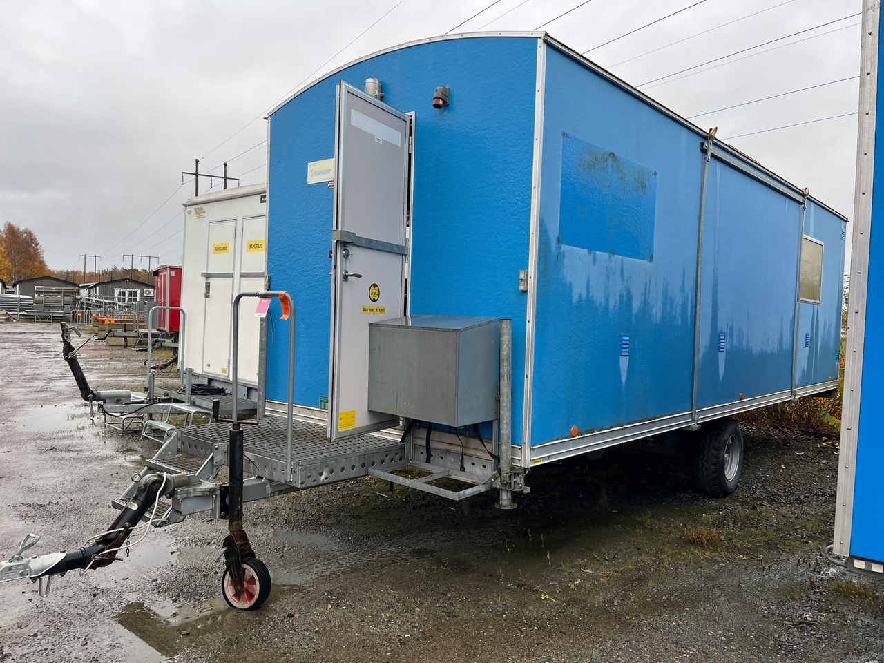 Norrlandsvagnar OMFT5-50D - Container hus, Släp: bild 1 Norrlandsvagnar OMFT5-50D - Container hus, Släp: bild 1
