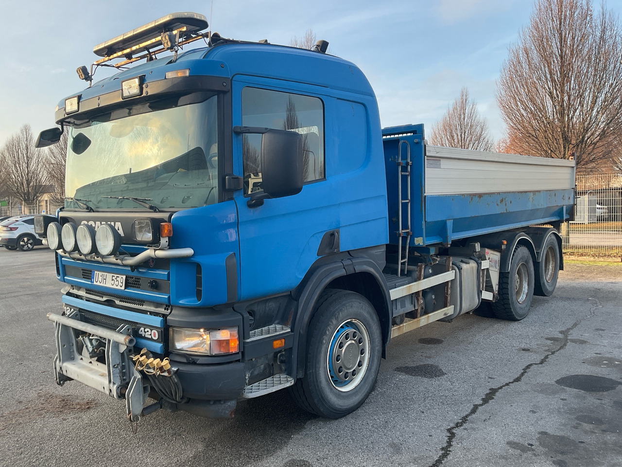 Scania 124G 420 - Tippbil lastbil: bild 1 Scania 124G 420 - Tippbil lastbil: bild 1