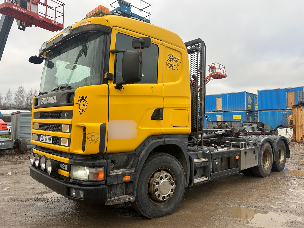 Scania R124GB6X2 - Lastväxlare lastbil: bild 1 Scania R124GB6X2 - Lastväxlare lastbil: bild 1