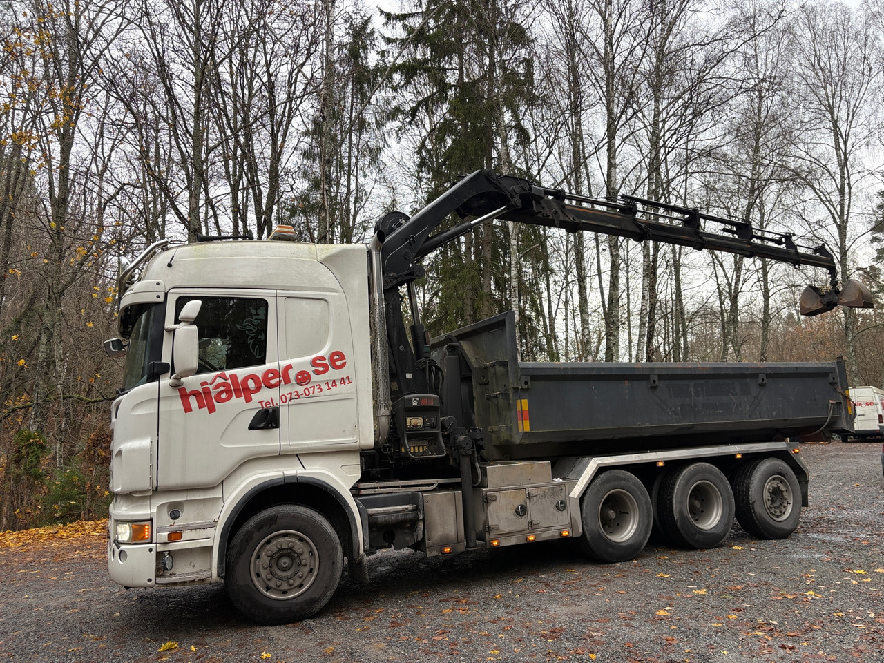 Scania R480 8x4 - Kranbil: bild 1 Scania R480 8x4 - Kranbil: bild 1