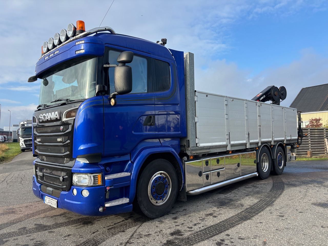 Scania R520, V8 - Kranbil: bild 1 Scania R520, V8 - Kranbil: bild 1