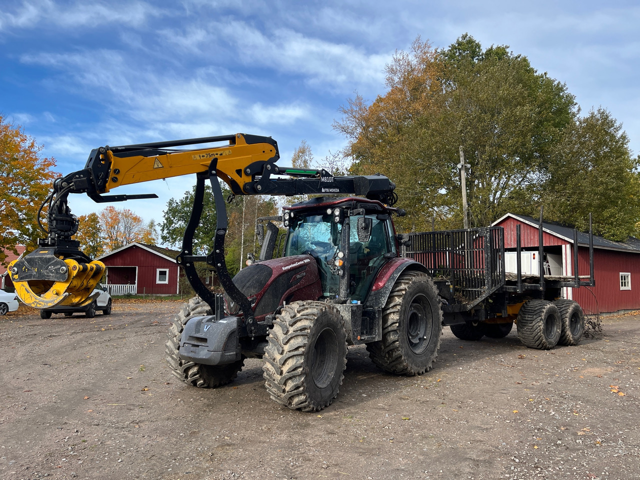 Valtra N155E - Traktor: bild 1 Valtra N155E - Traktor: bild 1