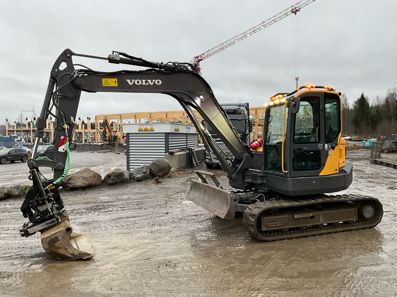 Volvo ECR88D - Grävmaskin: bild 1 Volvo ECR88D - Grävmaskin: bild 1