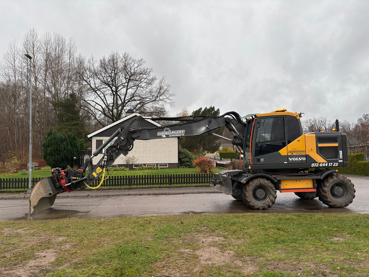 Volvo EW160E - Grävmaskin: bild 1 Volvo EW160E - Grävmaskin: bild 1