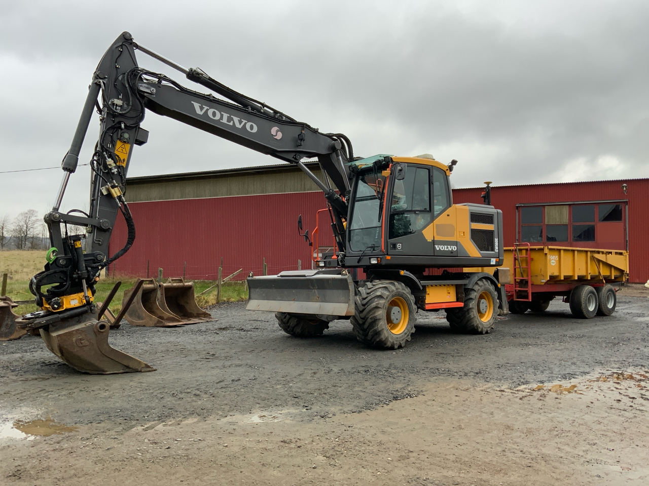 Volvo Möre EW160E - Grävmaskin: bild 1 Volvo Möre EW160E - Grävmaskin: bild 1