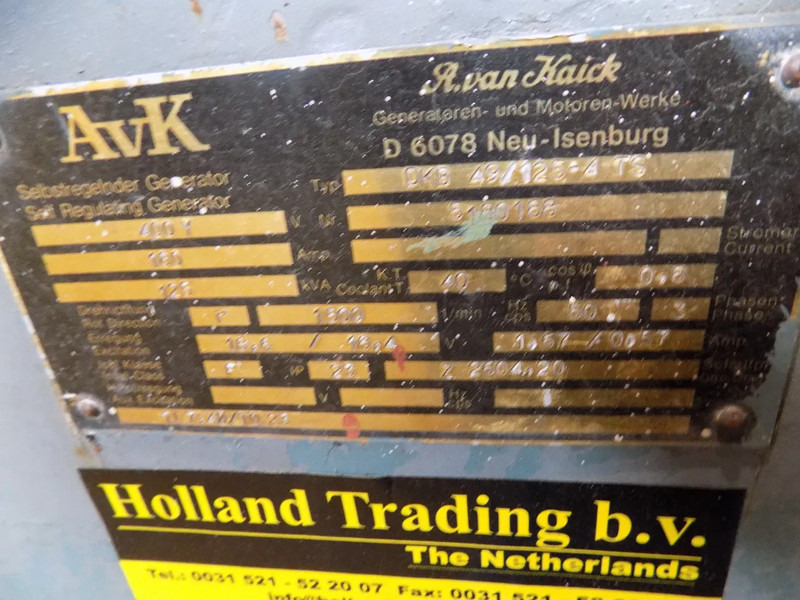 MAN generator 120 kva - Elgenerator: bild 5 MAN generator 120 kva - Elgenerator: bild 5