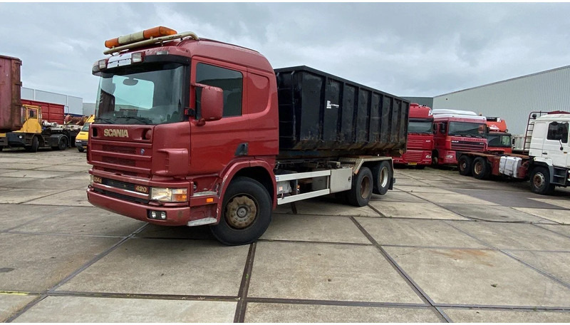 Scania P P124 GB6X2NA - Lastväxlare lastbil: bild 1 Scania P P124 GB6X2NA - Lastväxlare lastbil: bild 1