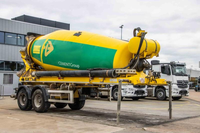 DE BUF BETON MIXER/MALAXEUR/MISCHER 10M3 - Betongtrailer: bild 2 DE BUF BETON MIXER/MALAXEUR/MISCHER 10M3 - Betongtrailer: bild 2