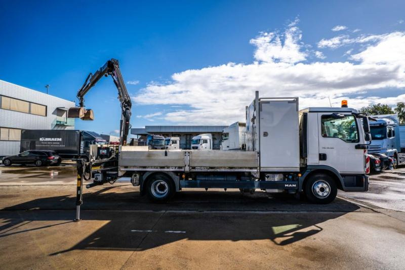 MAN TGL 12.190 BL + HIAB 055 D-1 HIDUO - Flakbil, Kranbil: bild 3 MAN TGL 12.190 BL + HIAB 055 D-1 HIDUO - Flakbil, Kranbil: bild 3