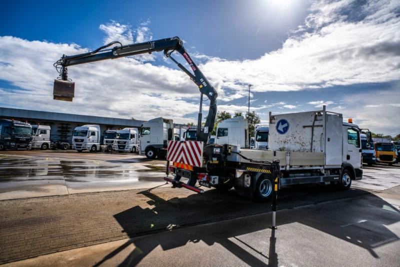 MAN TGL 12.190 BL + HIAB 055 D-1 HIDUO - Flakbil, Kranbil: bild 4 MAN TGL 12.190 BL + HIAB 055 D-1 HIDUO - Flakbil, Kranbil: bild 4