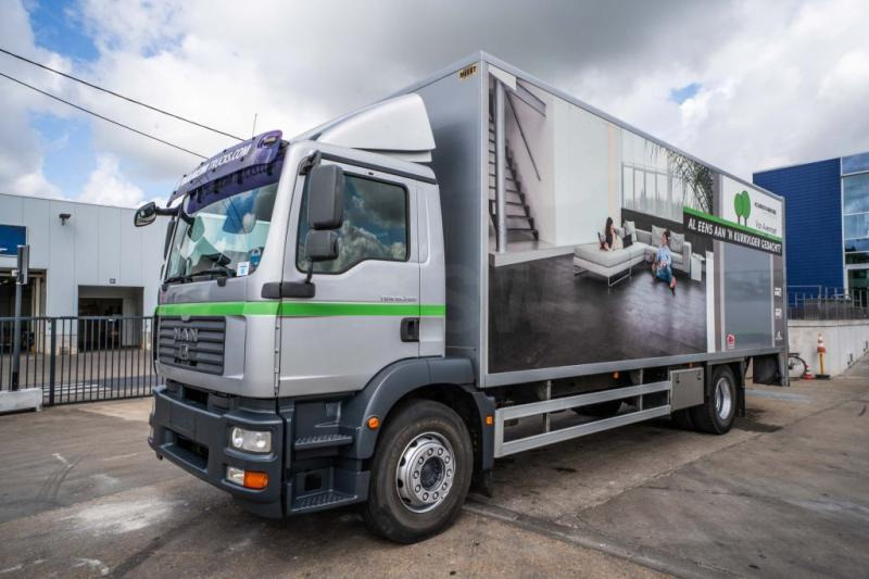 MAN TGM 18.280 BL+DHOLLANDIA 1500KG - Lastbil med skåp: bild 1 MAN TGM 18.280 BL+DHOLLANDIA 1500KG - Lastbil med skåp: bild 1