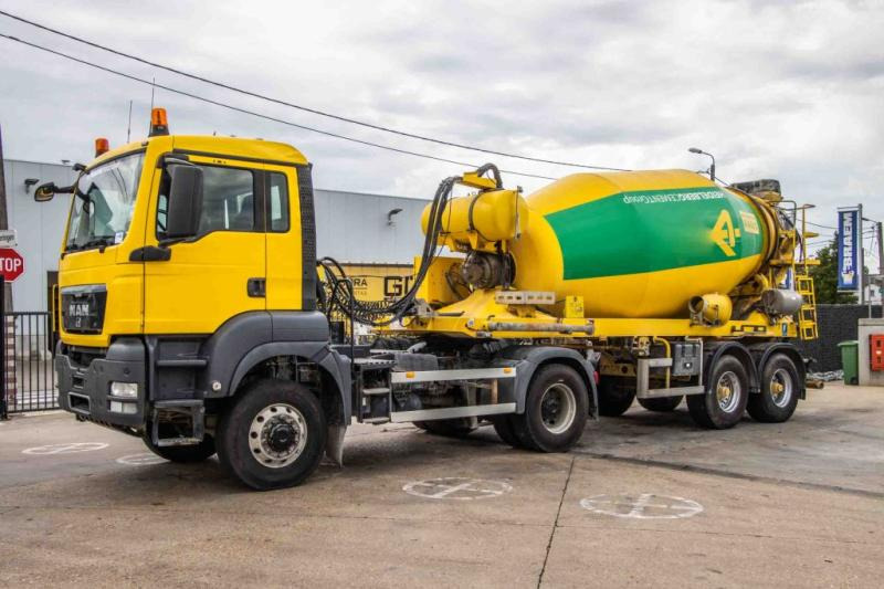 MAN TGS 18.360 BLS-4X4 + MIXER 10M3 - Betongbil: bild 2 MAN TGS 18.360 BLS-4X4 + MIXER 10M3 - Betongbil: bild 2