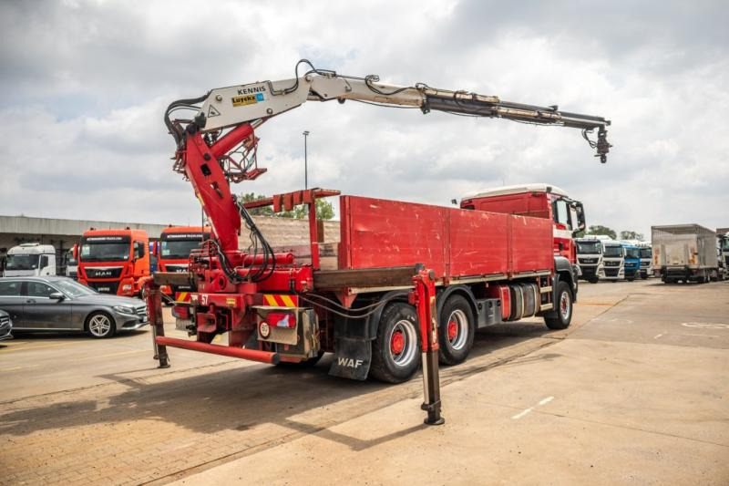 MAN TGS 33.360 BB + KENNIS 16 T/M -3XHYDR. - Flakbil, Kranbil: bild 3 MAN TGS 33.360 BB + KENNIS 16 T/M -3XHYDR. - Flakbil, Kranbil: bild 3