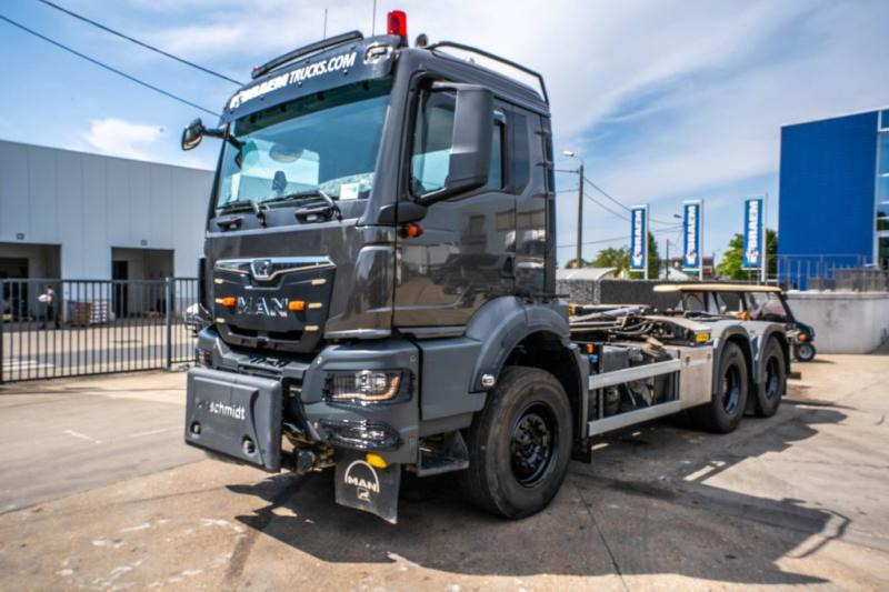 MAN TGS 33.470 BL - PALFINGER - Lastväxlare lastbil: bild 1 MAN TGS 33.470 BL - PALFINGER - Lastväxlare lastbil: bild 1