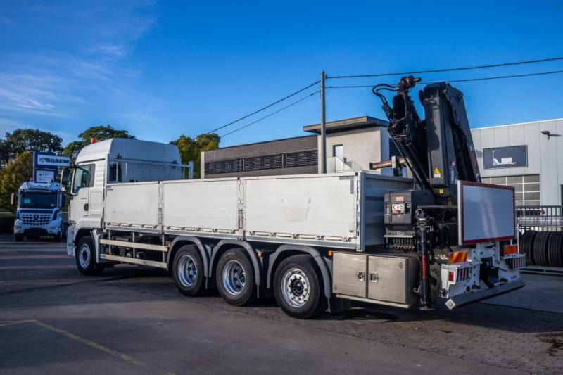 MAN TGS 35.420 BL-8X4-4 +HIAB 188 E-2 - Flakbil, Kranbil: bild 4 MAN TGS 35.420 BL-8X4-4 +HIAB 188 E-2 - Flakbil, Kranbil: bild 4