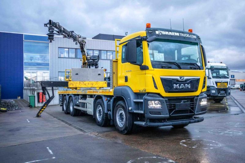 MAN TGS 35.460 BL - KENNIS 16R/3 - Flakbil, Kranbil: bild 2 MAN TGS 35.460 BL - KENNIS 16R/3 - Flakbil, Kranbil: bild 2