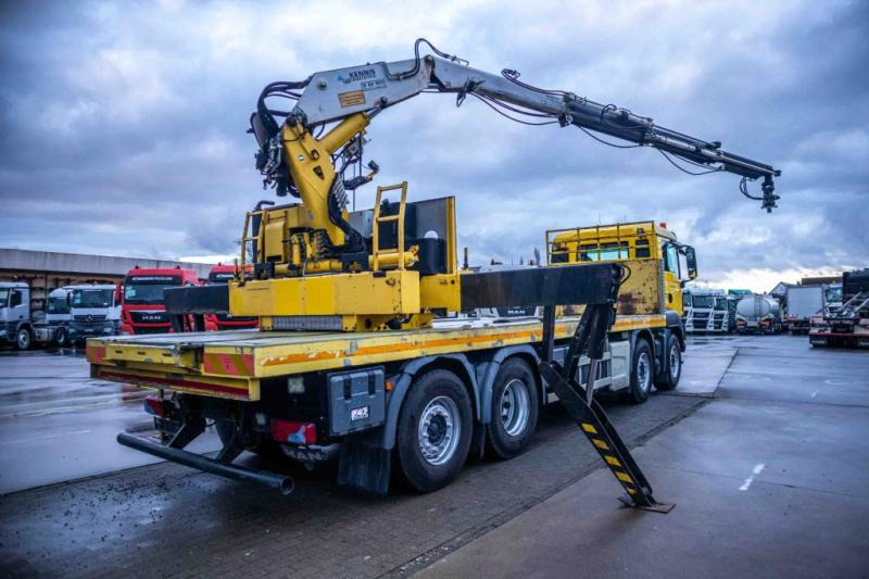 MAN TGS 35.460 BL - KENNIS 16R/3 - Flakbil, Kranbil: bild 3 MAN TGS 35.460 BL - KENNIS 16R/3 - Flakbil, Kranbil: bild 3