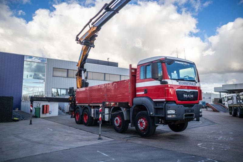 MAN TGS 41.400 BB + EFFER 525/6x+JIB 6x - Flakbil, Kranbil: bild 4 MAN TGS 41.400 BB + EFFER 525/6x+JIB 6x - Flakbil, Kranbil: bild 4