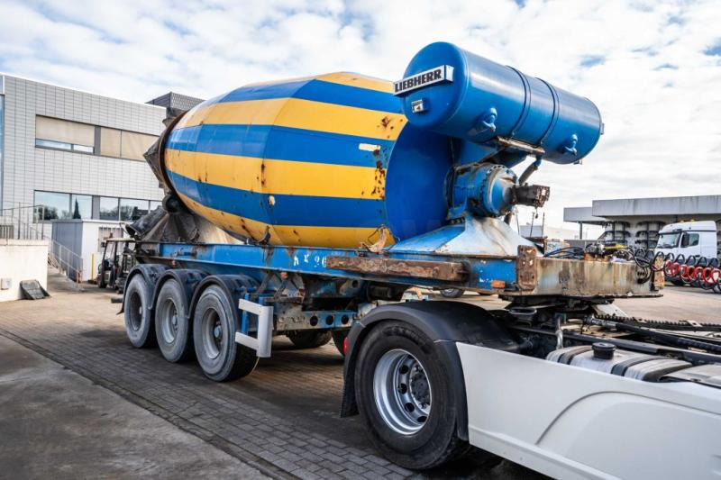 MULLER BETON MIXER/MALAXEUR/MISCHER LIEBHERR 12M3 - Betongtrailer: bild 2 MULLER BETON MIXER/MALAXEUR/MISCHER LIEBHERR 12M3 - Betongtrailer: bild 2
