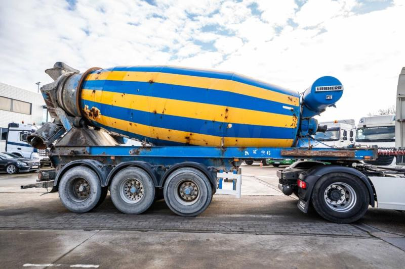 MULLER BETON MIXER/MALAXEUR/MISCHER LIEBHERR 12M3 - Betongtrailer: bild 3 MULLER BETON MIXER/MALAXEUR/MISCHER LIEBHERR 12M3 - Betongtrailer: bild 3