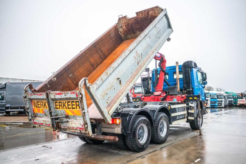 Mercedes ACTROS 3344 AK - HMF 1643 Z2 - Tippbil lastbil, Kranbil: bild 4 Mercedes ACTROS 3344 AK - HMF 1643 Z2 - Tippbil lastbil, Kranbil: bild 4