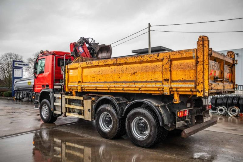 Mercedes ACTROS 3344 AK - HMF1643 Z2 - Tippbil lastbil, Kranbil: bild 5 Mercedes ACTROS 3344 AK - HMF1643 Z2 - Tippbil lastbil, Kranbil: bild 5