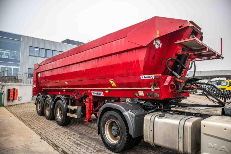 ROBUSTE-KAISER KIPPER - HYRD. DEUR-30m3 - Tippbil semitrailer: bild 2 ROBUSTE-KAISER KIPPER - HYRD. DEUR-30m3 - Tippbil semitrailer: bild 2