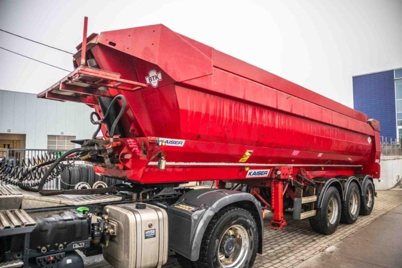 ROBUSTE-KAISER KIPPER - HYRD. DEUR-30m3 - Tippbil semitrailer: bild 1 ROBUSTE-KAISER KIPPER - HYRD. DEUR-30m3 - Tippbil semitrailer: bild 1