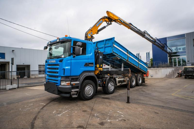 Scania R400 - EFFER 210-4S - Tippbil lastbil, Kranbil: bild 1 Scania R400 - EFFER 210-4S - Tippbil lastbil, Kranbil: bild 1