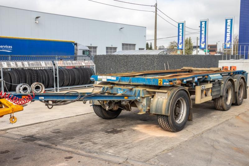 VANHOOL CONTAINER AANHANGER - Lastväxlarsläp/ Liftdumpersläp: bild 1 VANHOOL CONTAINER AANHANGER - Lastväxlarsläp/ Liftdumpersläp: bild 1