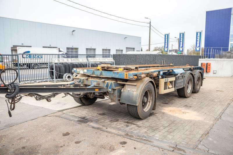 VANHOOL CONTAINER AANHANGER - Lastväxlarsläp/ Liftdumpersläp: bild 1 VANHOOL CONTAINER AANHANGER - Lastväxlarsläp/ Liftdumpersläp: bild 1