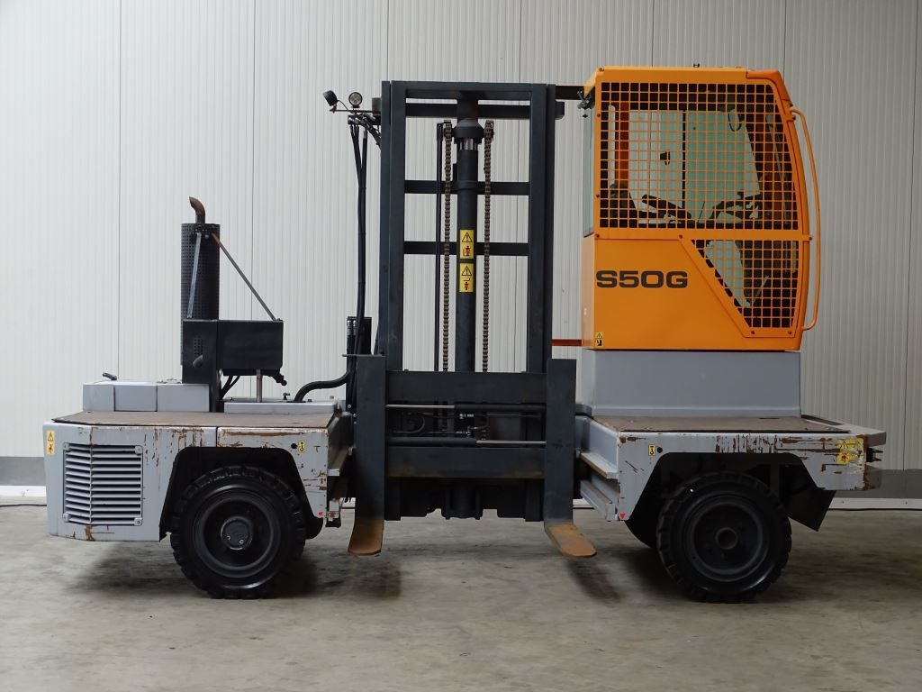 Hubtex S50G - 652 MTH - GAS - Sidlastare: bild 3 Hubtex S50G - 652 MTH - GAS - Sidlastare: bild 3