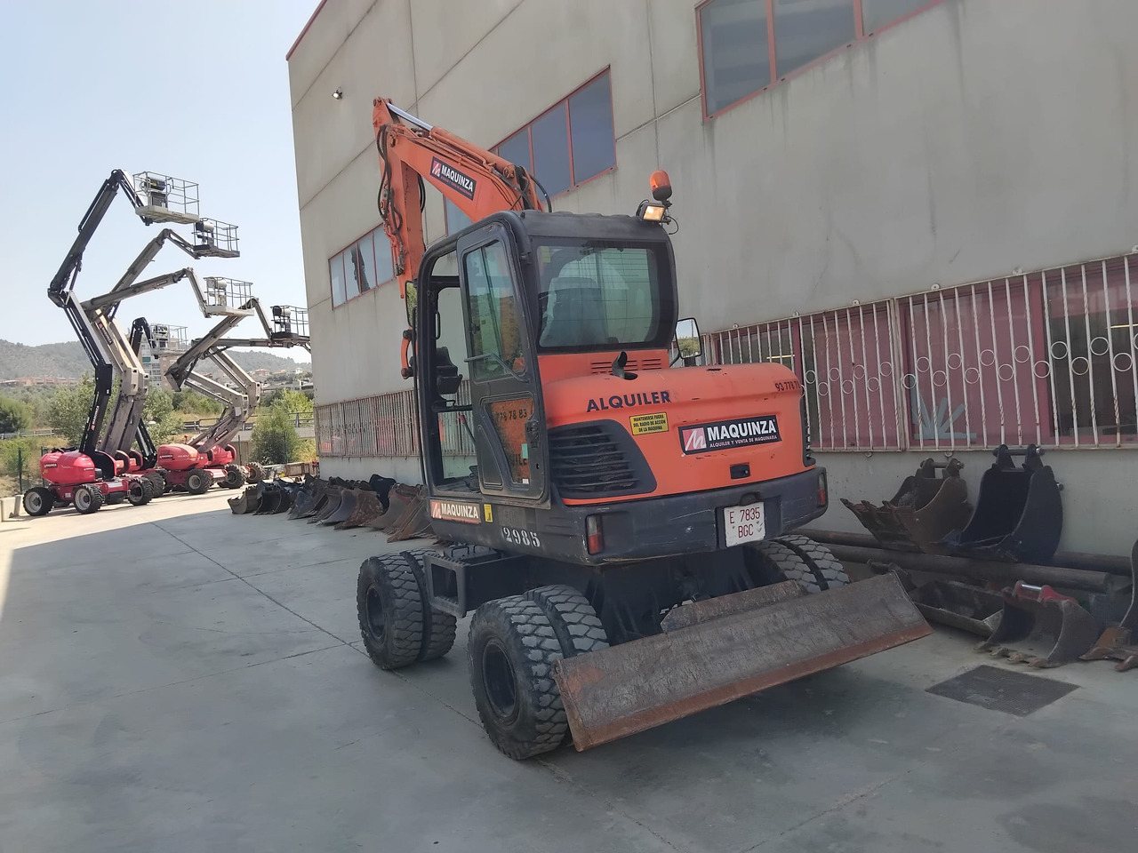 DOOSAN DX55W - Minigrävmaskin: bild 3 DOOSAN DX55W - Minigrävmaskin: bild 3