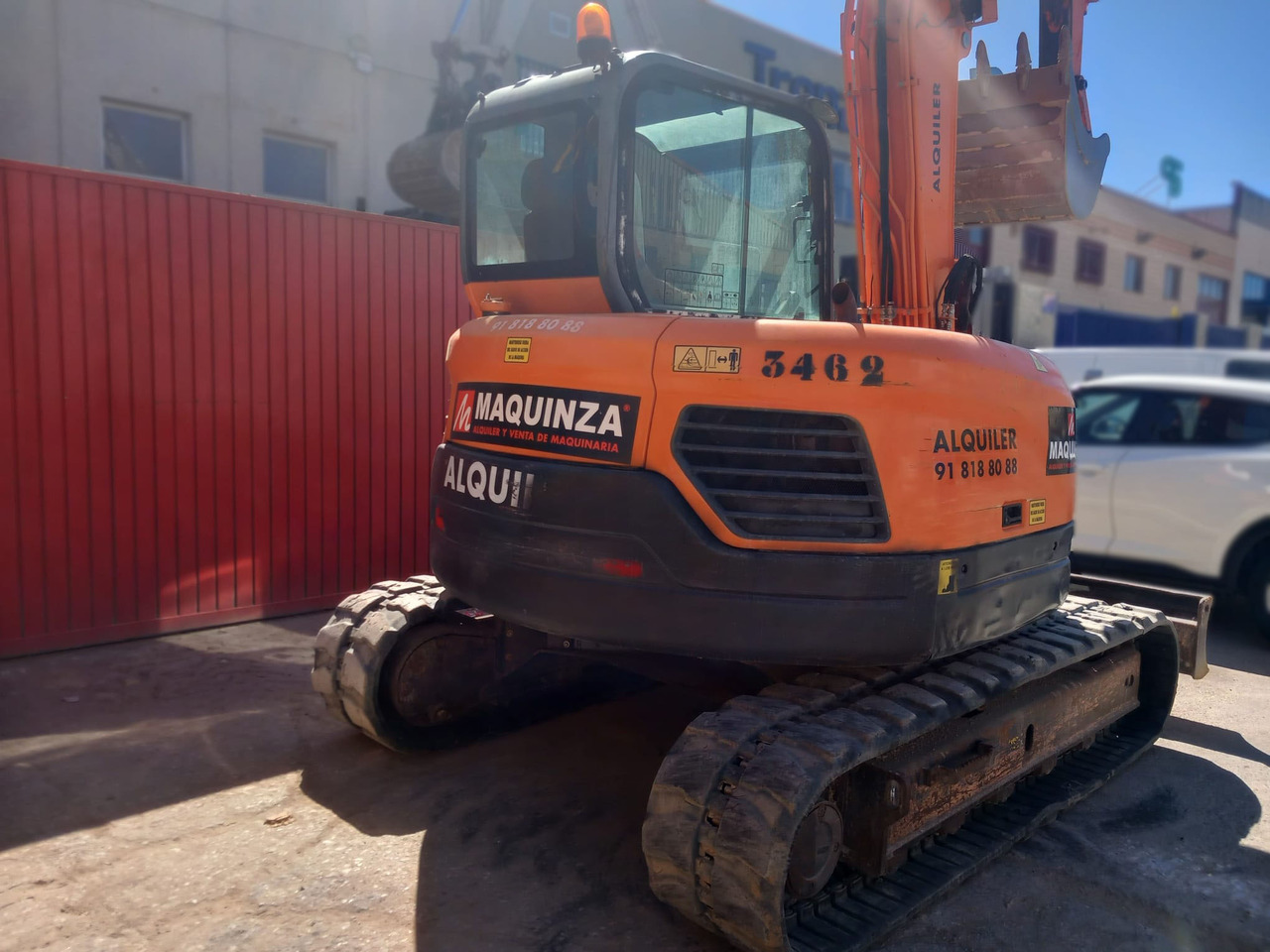 DOOSAN DX85R-3 - Minigrävmaskin: bild 2 DOOSAN DX85R-3 - Minigrävmaskin: bild 2