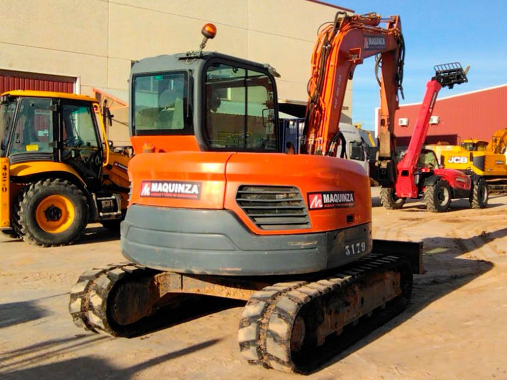 DOOSAN DX85R-3 - Minigrävmaskin: bild 3 DOOSAN DX85R-3 - Minigrävmaskin: bild 3