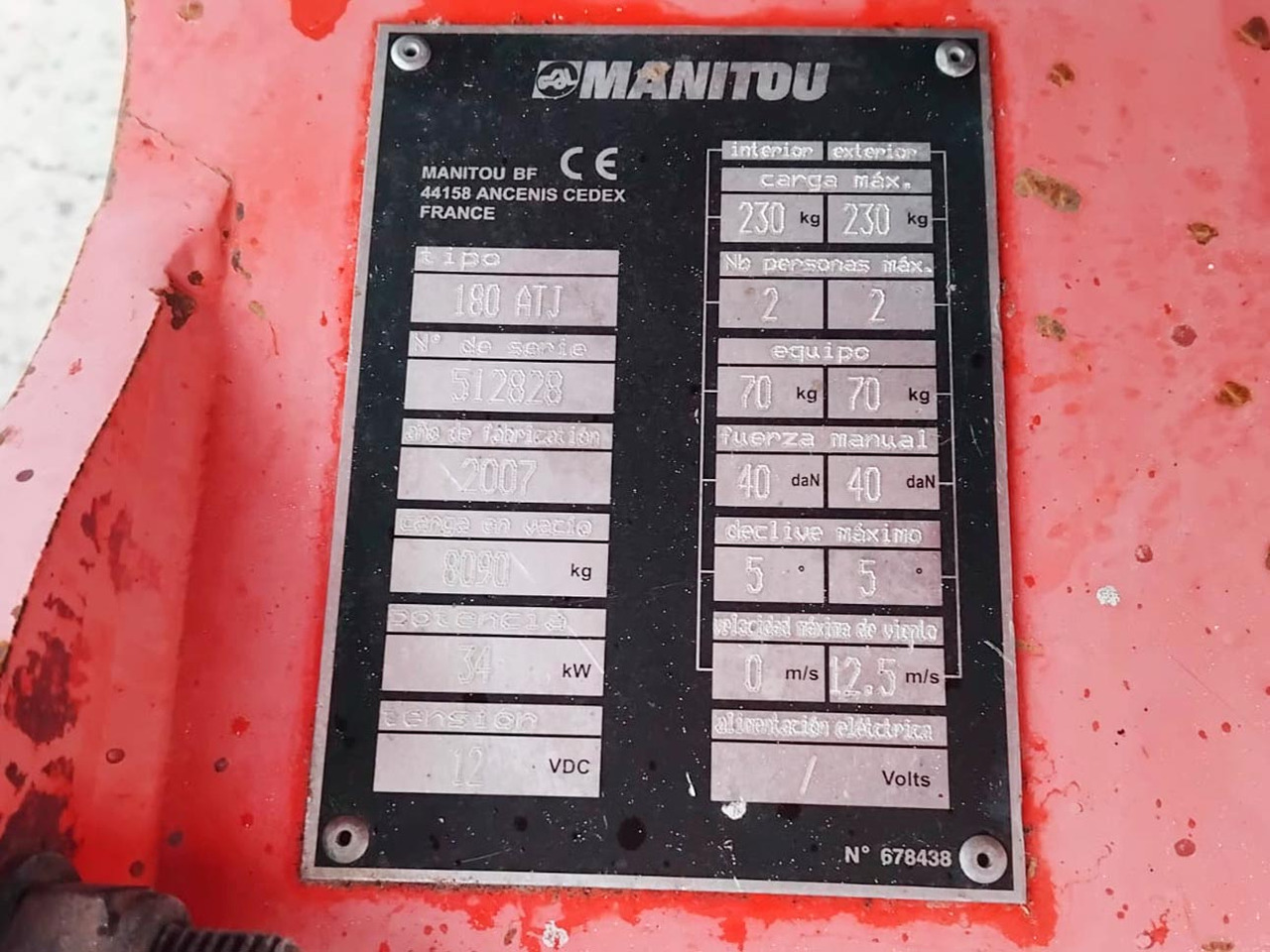 Bomlift MANITOU 180ATJ: bild 15 Bomlift MANITOU 180ATJ: bild 15