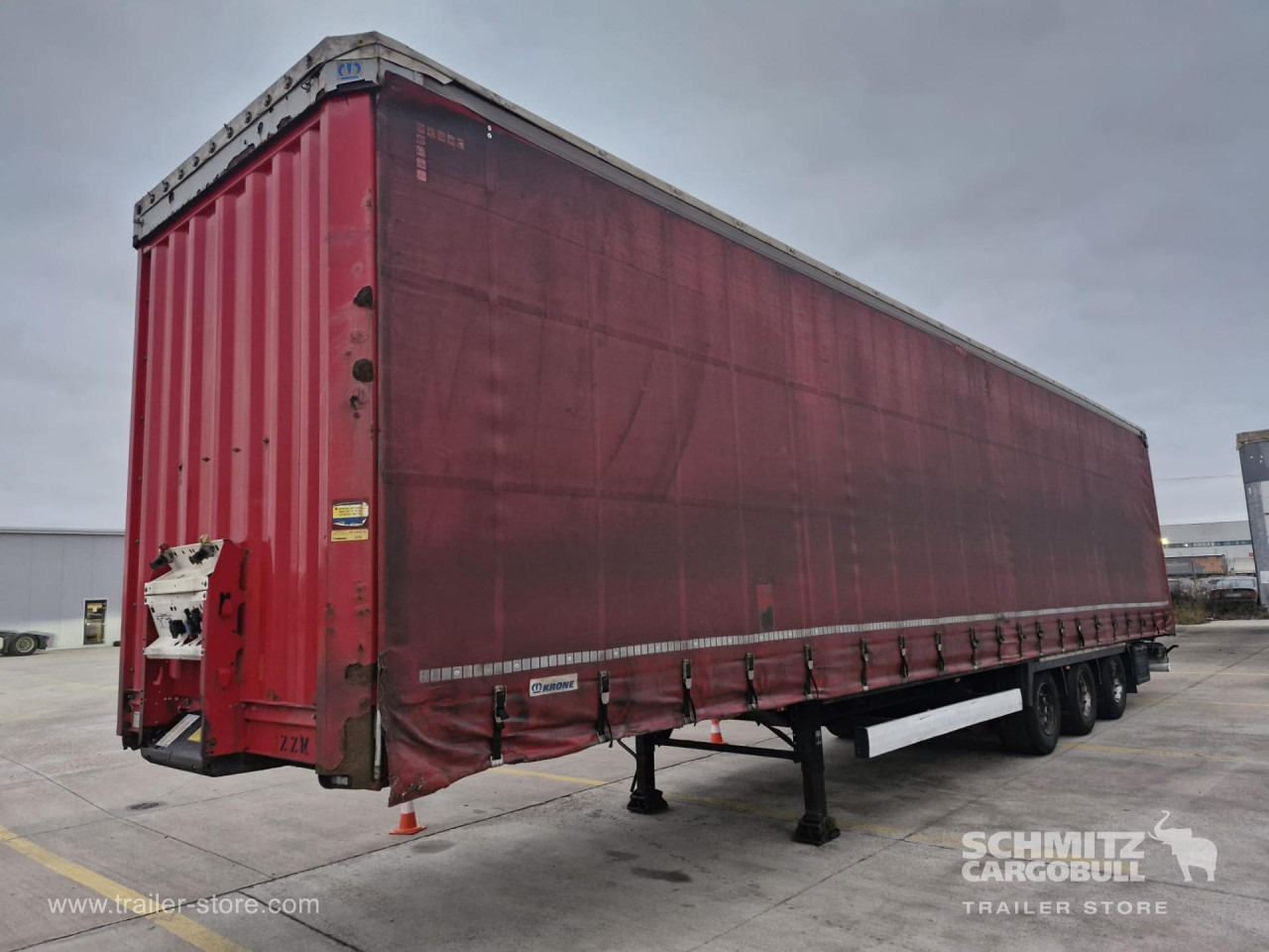 KRONE Curtainsider Mega - Kapelltrailer: bild 3 KRONE Curtainsider Mega - Kapelltrailer: bild 3