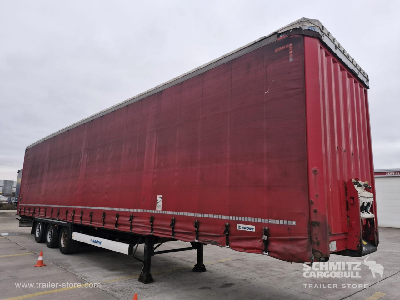 KRONE Curtainsider Mega - Kapelltrailer: bild 1 KRONE Curtainsider Mega - Kapelltrailer: bild 1