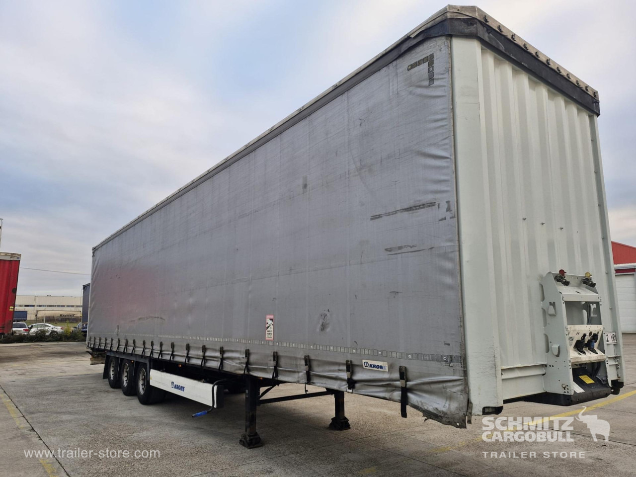 KRONE Curtainsider Mega - Kapelltrailer: bild 1 KRONE Curtainsider Mega - Kapelltrailer: bild 1