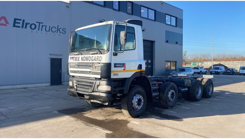 DAF CF 85.380 (EURO 3 / MANUAL GEARBOX / BOITE MANUELLE / BIG HUB / GRAND PONT / LAMES) - Chassi lastbil: bild 1 DAF CF 85.380 (EURO 3 / MANUAL GEARBOX / BOITE MANUELLE / BIG HUB / GRAND PONT / LAMES) - Chassi lastbil: bild 1